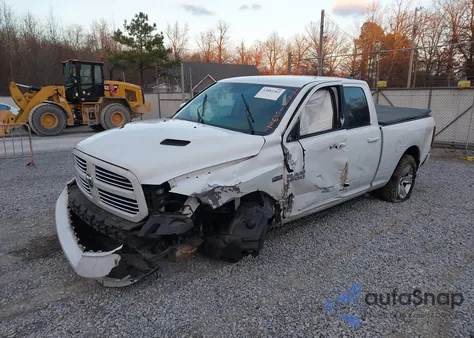 2016 Ram 1500 Sport from USA, damaged, VIN 1C6RR7HT1GS167591